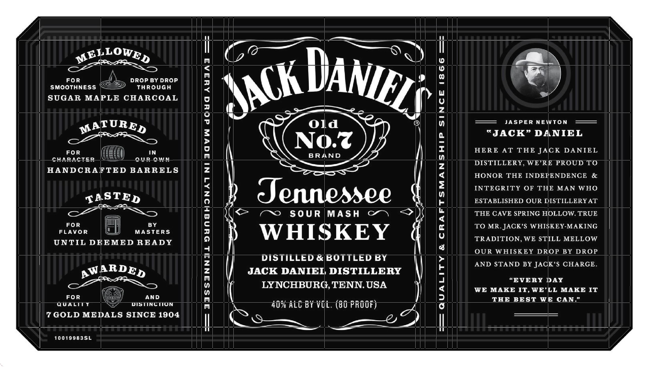 Jack Daniels Old No 7 3D model_12