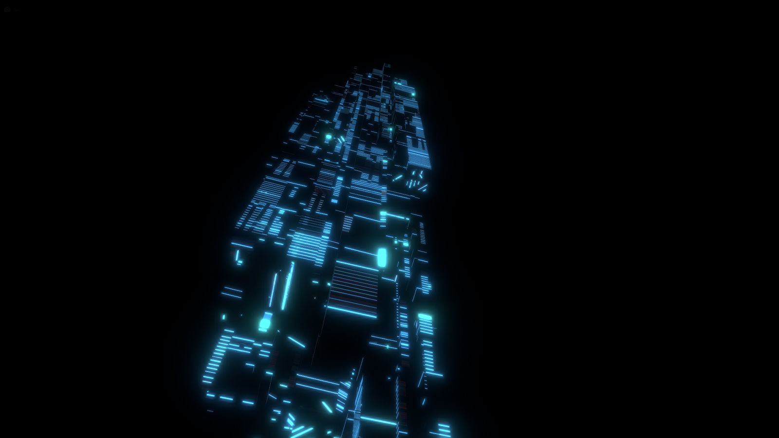 Sci fi Skyscrapers 3 3D model_3