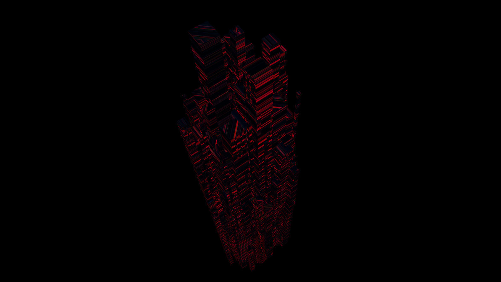 Sci fi Skyscrapers 4 3D model_5