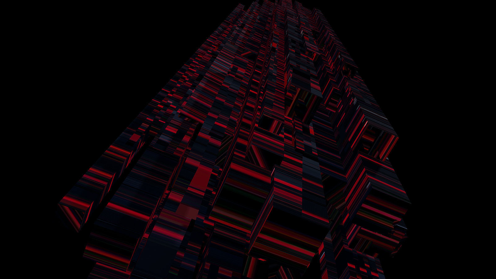 Sci fi Skyscrapers 4 3D model_2