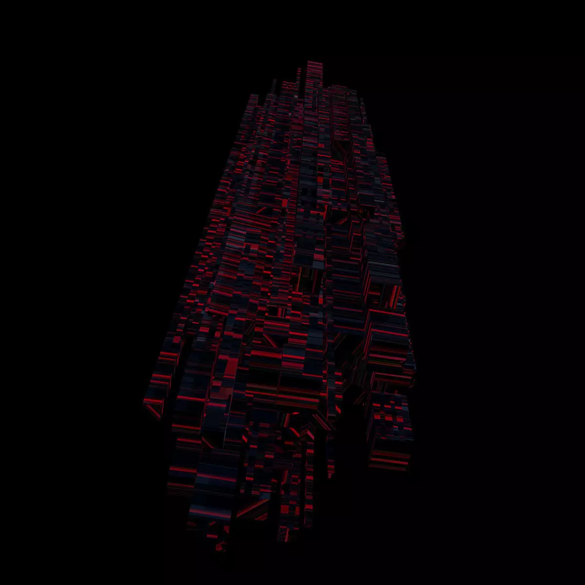 Sci fi Skyscrapers 4 3D model_0