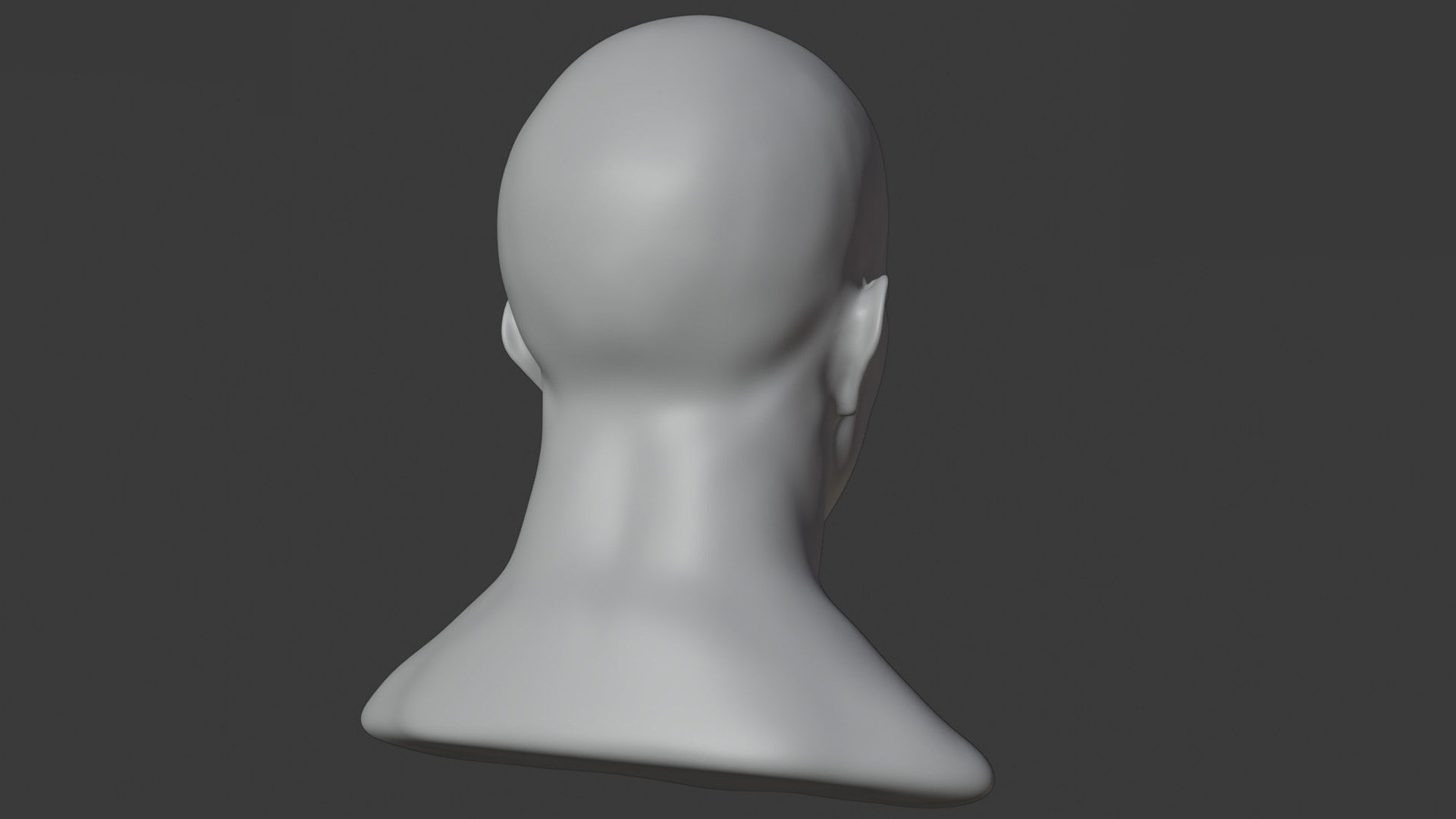 wellmade man head base mesh with highpol head sample 3D model_8