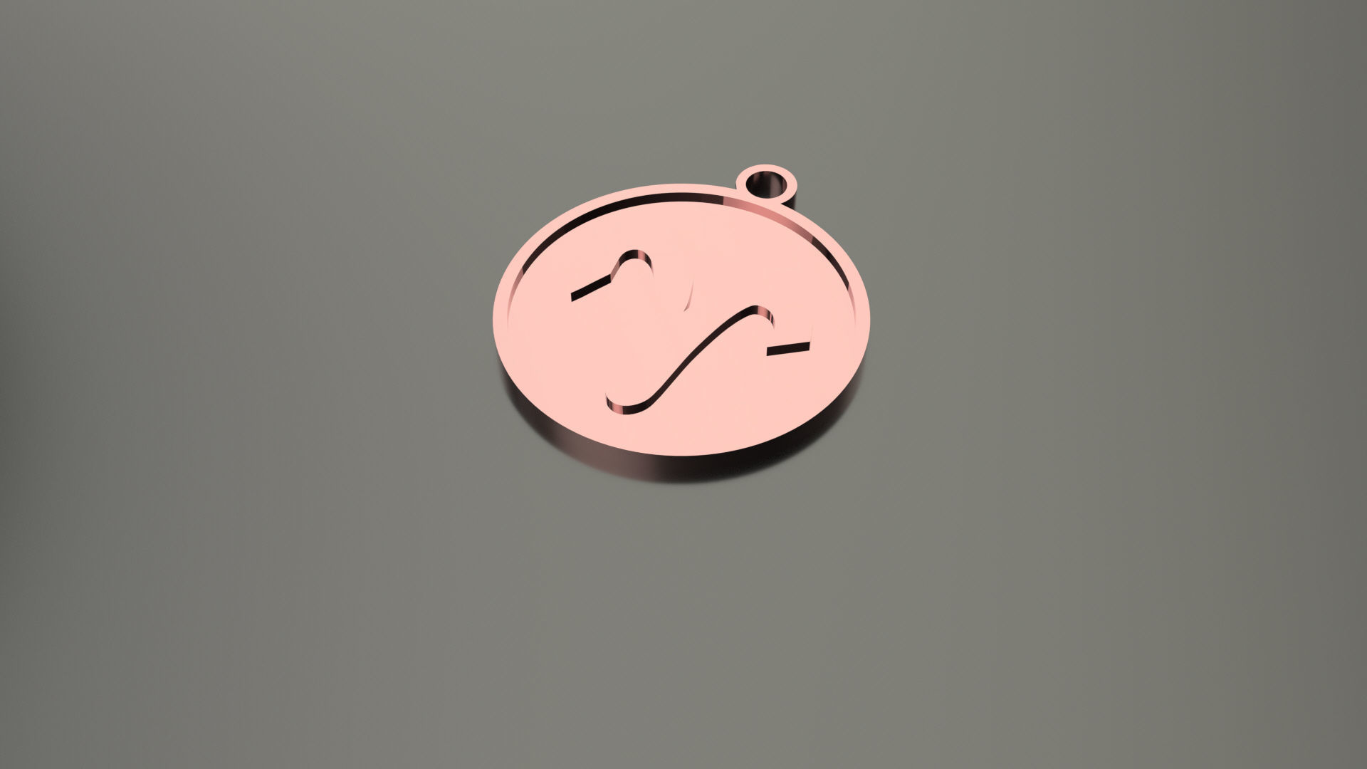 Model 3   Aries Necklace Horoscope Necklace Zodiac Sign Enamel 3D print model_3