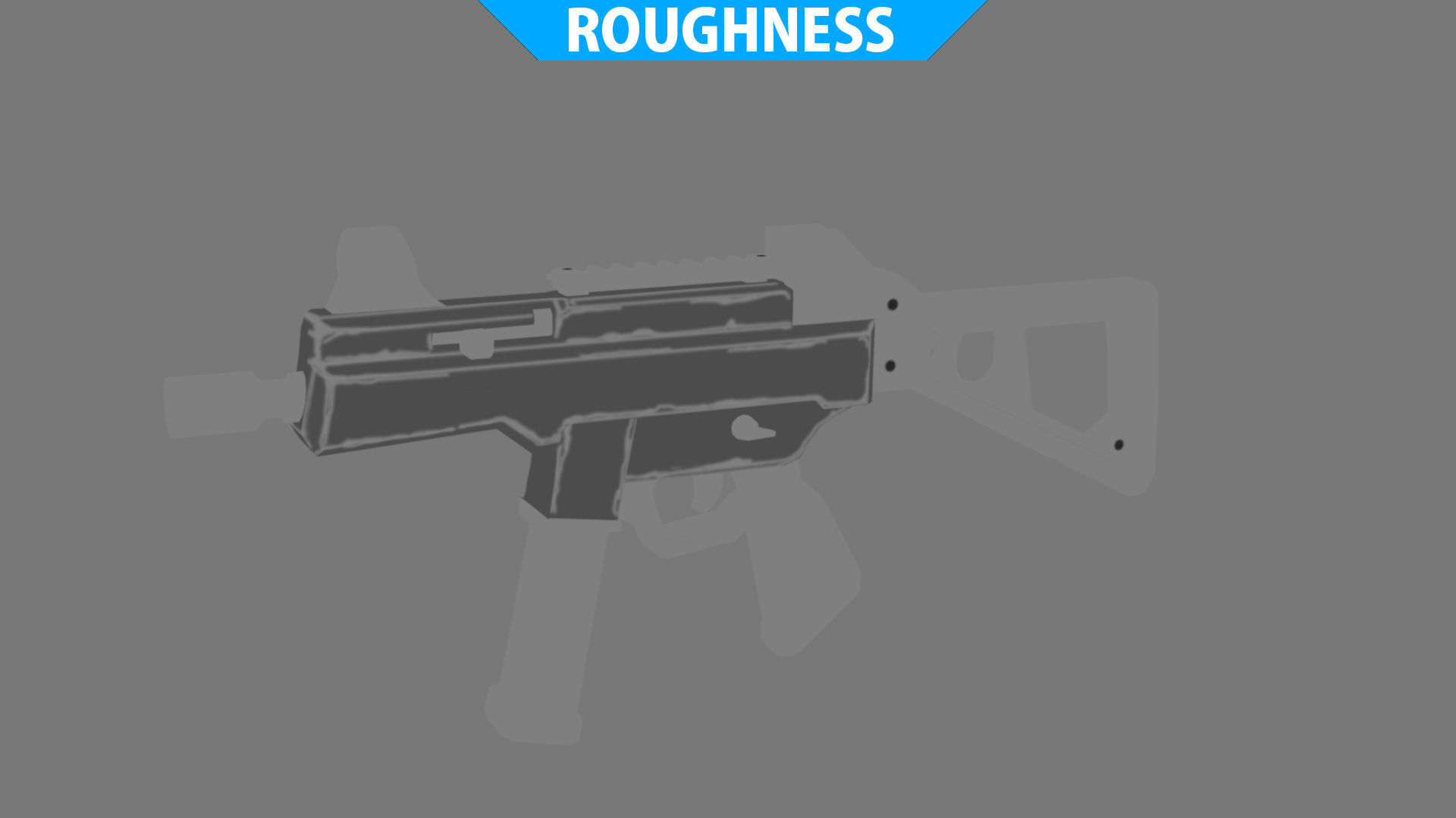 Ump45 Stylized Low-poly 3D model_20