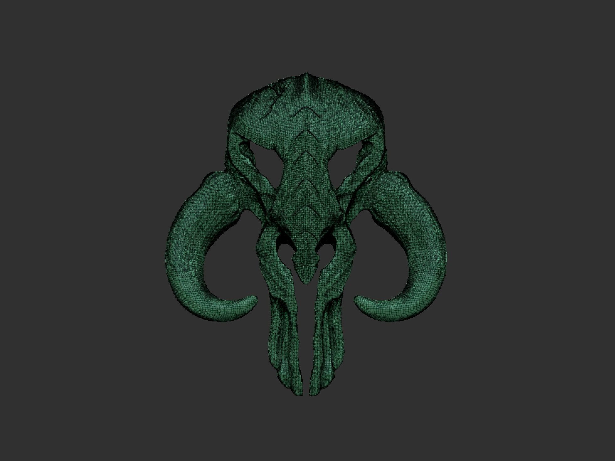 Mythosaur Skull Star Wars Mandalorian 3D print model_6