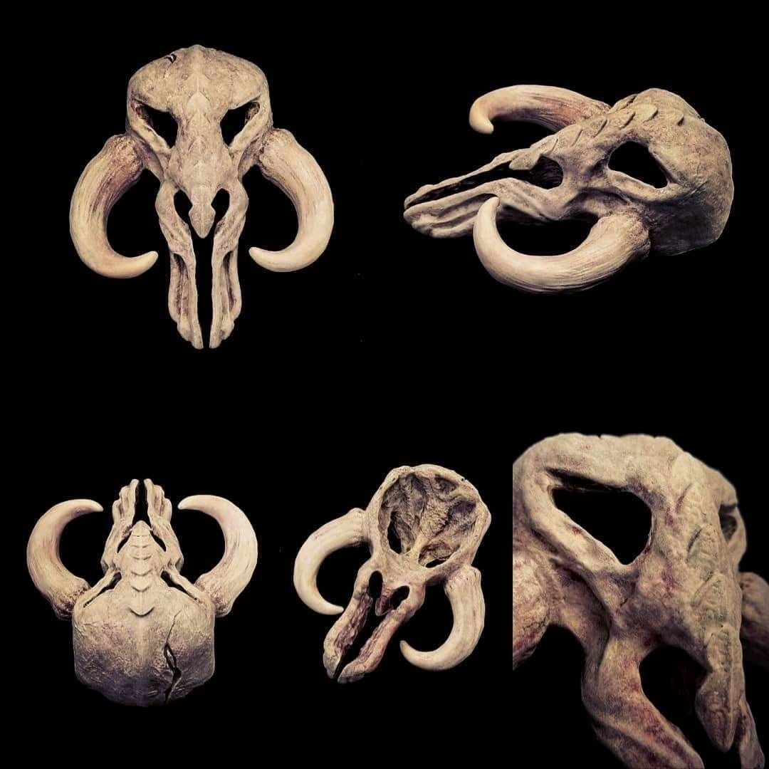 Mythosaur Skull Star Wars Mandalorian 3D print model_8
