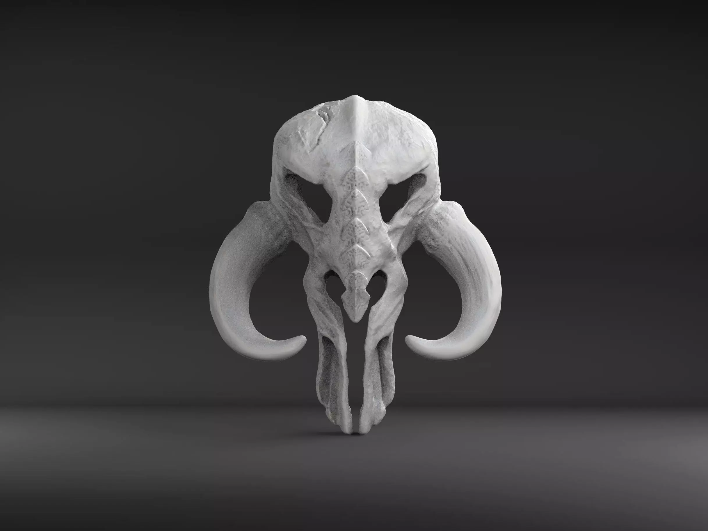 Mythosaur Skull Star Wars Mandalorian 3D print model_0