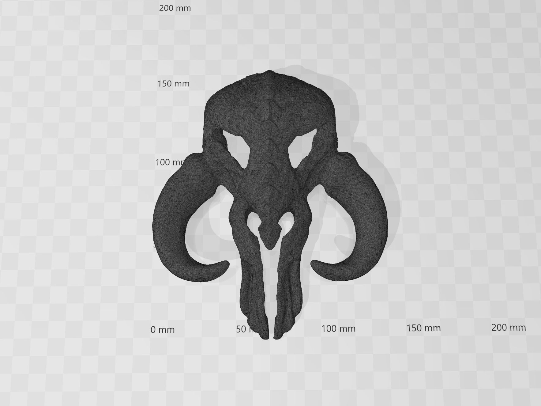 Mythosaur Skull Star Wars Mandalorian 3D print model_9