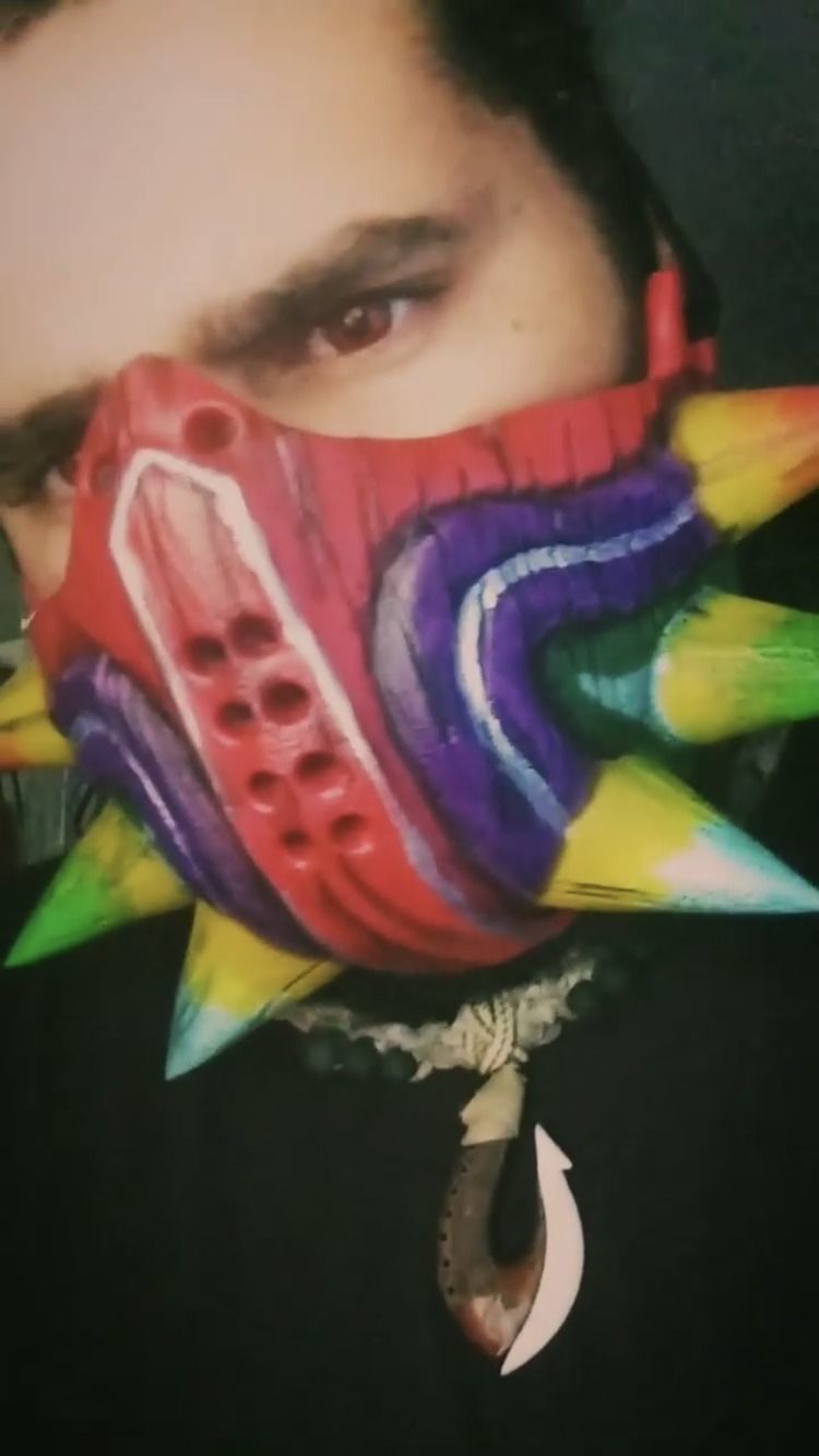 Half Majoras Mask 3D print model_24