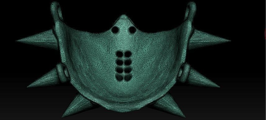 Half Majoras Mask 3D print model_32