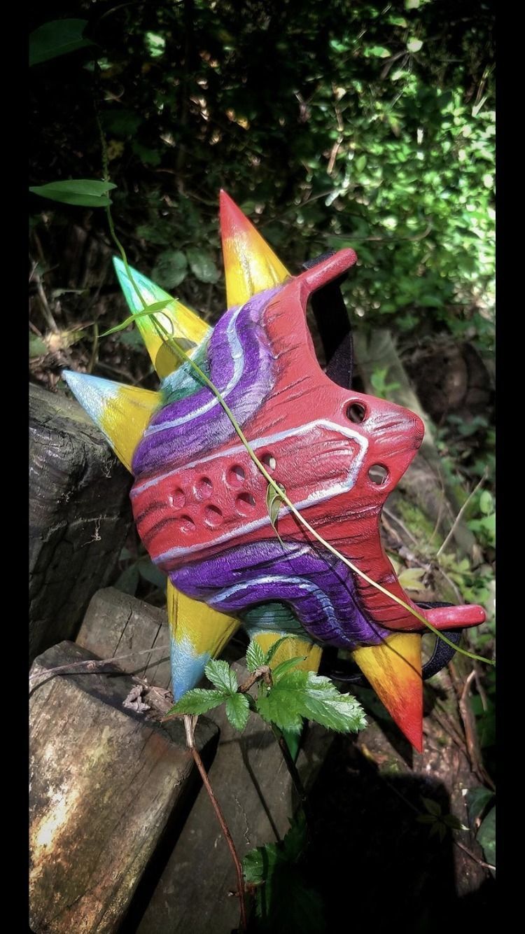 Half Majoras Mask 3D print model_25