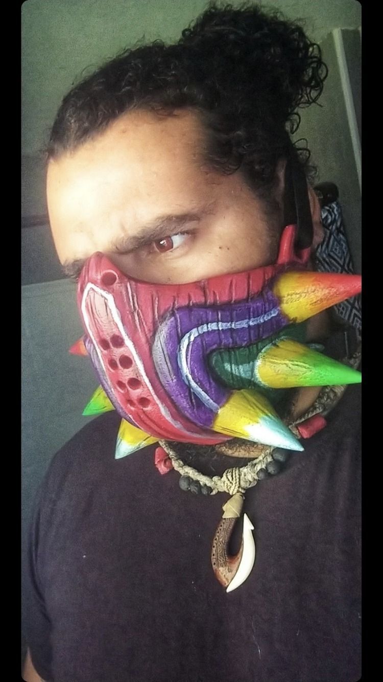 Half Majoras Mask 3D print model_28