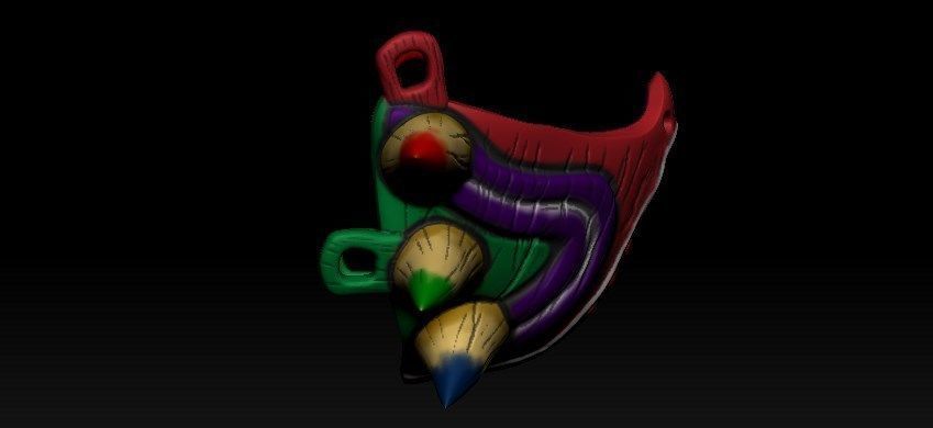 Half Majoras Mask 3D print model_12