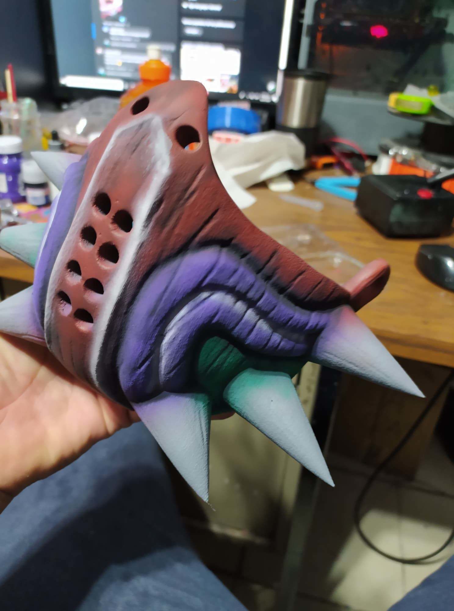 Half Majoras Mask 3D print model_14