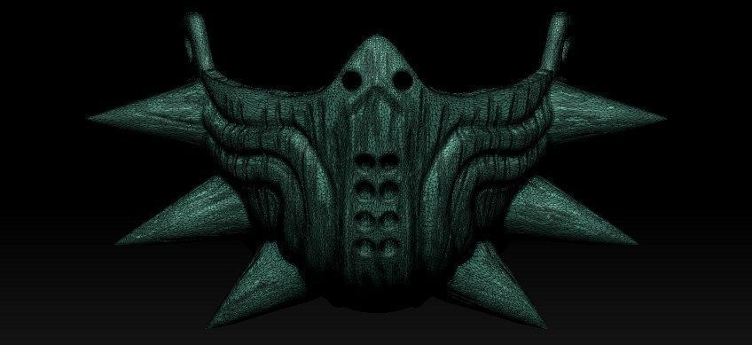 Half Majoras Mask 3D print model_20