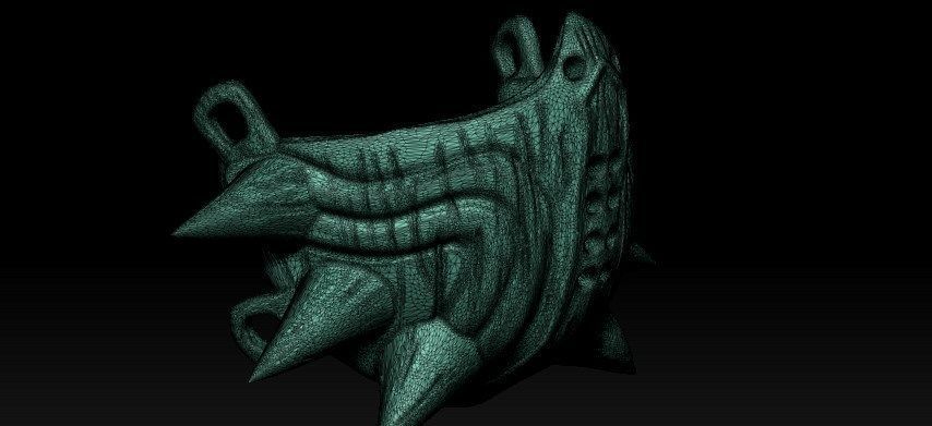 Half Majoras Mask 3D print model_34