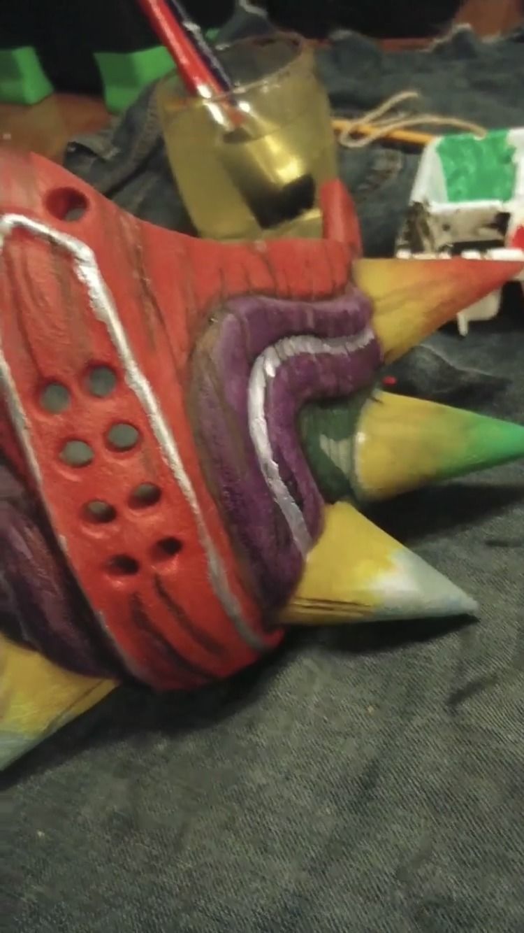 Half Majoras Mask 3D print model_23