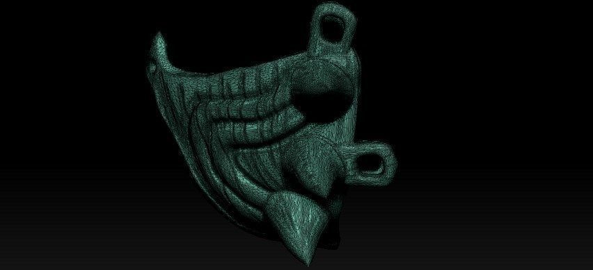 Half Majoras Mask 3D print model_31