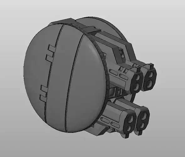 CHIBI-TECH SD - STORM-4 GUNPOD