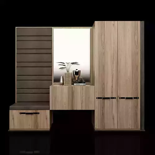 New Excellent Wardrobe 3D Model 3D model