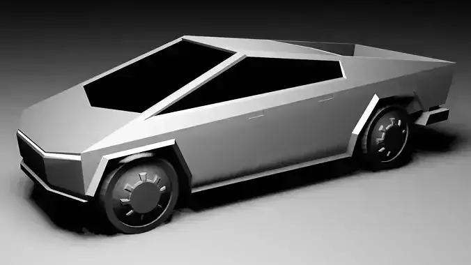 Cybertruck futuristic car