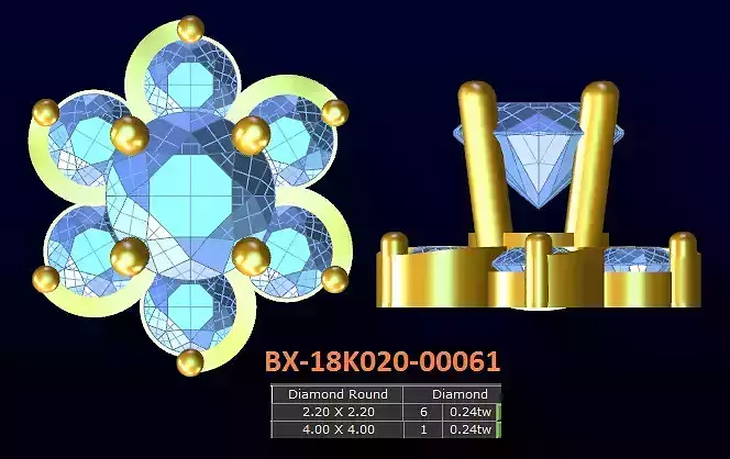 20 models diamond earrings-4