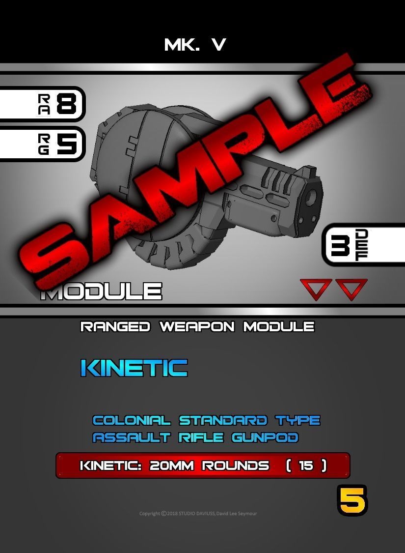 CHIBI-TECH SD - MK-V GUNPOD        3D print model_6