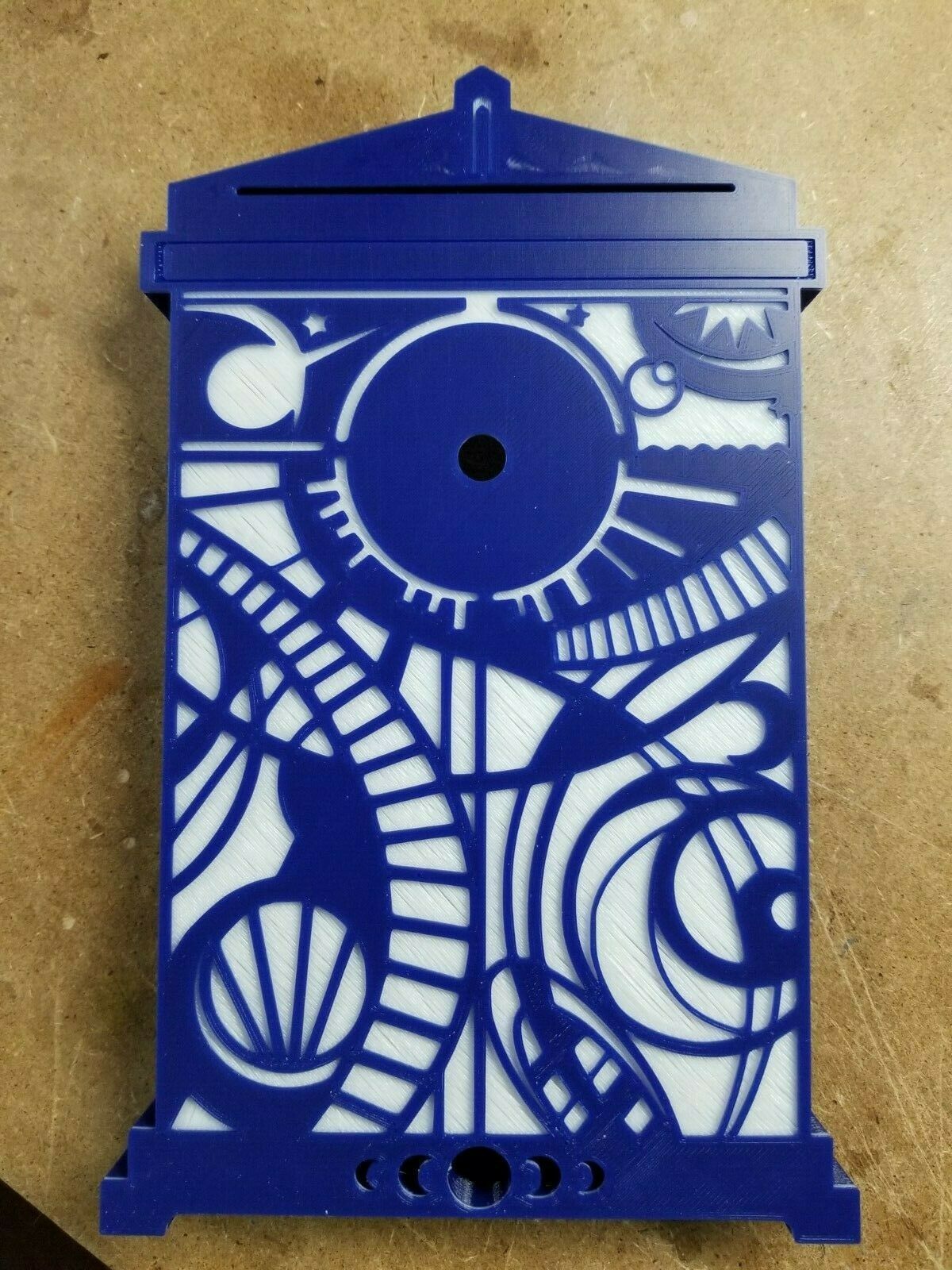 Tardis Clock  3D print model_9