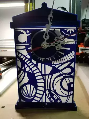 Tardis Clock  3D print model