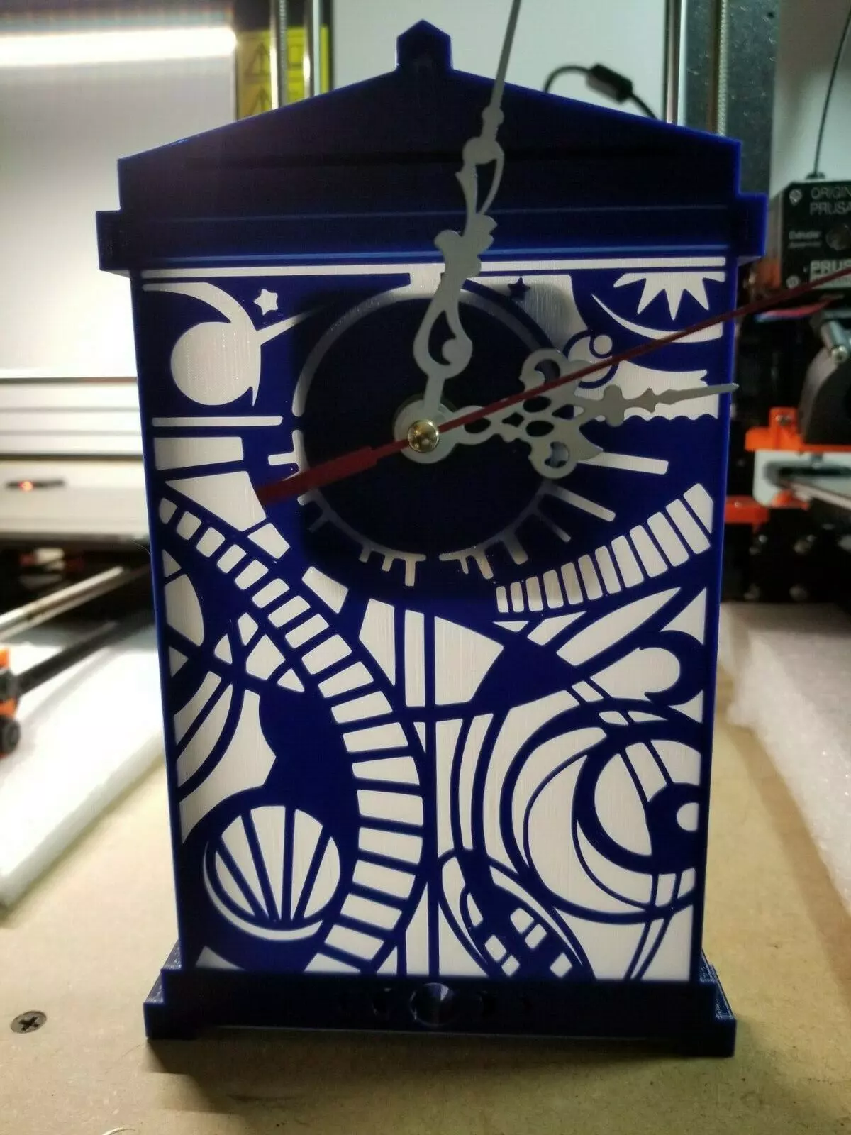 Tardis Clock  3D print model_0