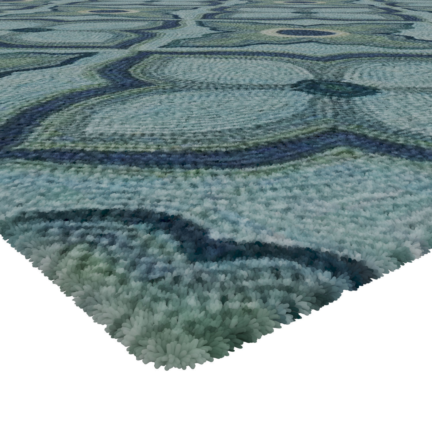 Rug Set 611 3D model_1