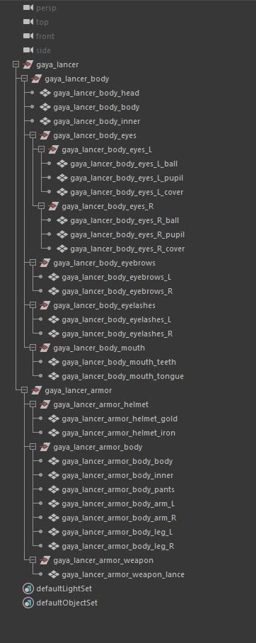 SD Male Character Low-poly 3D model_9