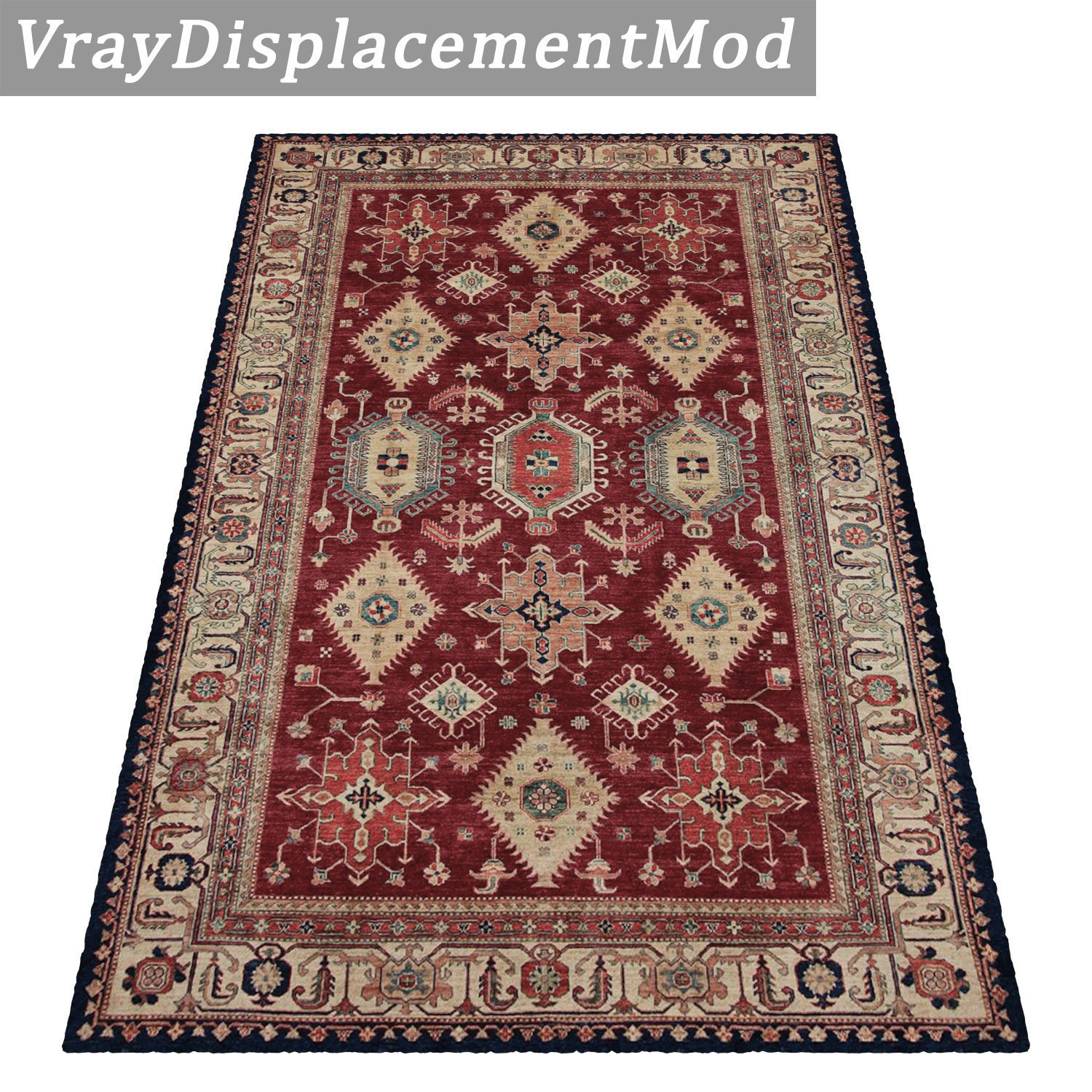 Rug Set 612 3D model_3