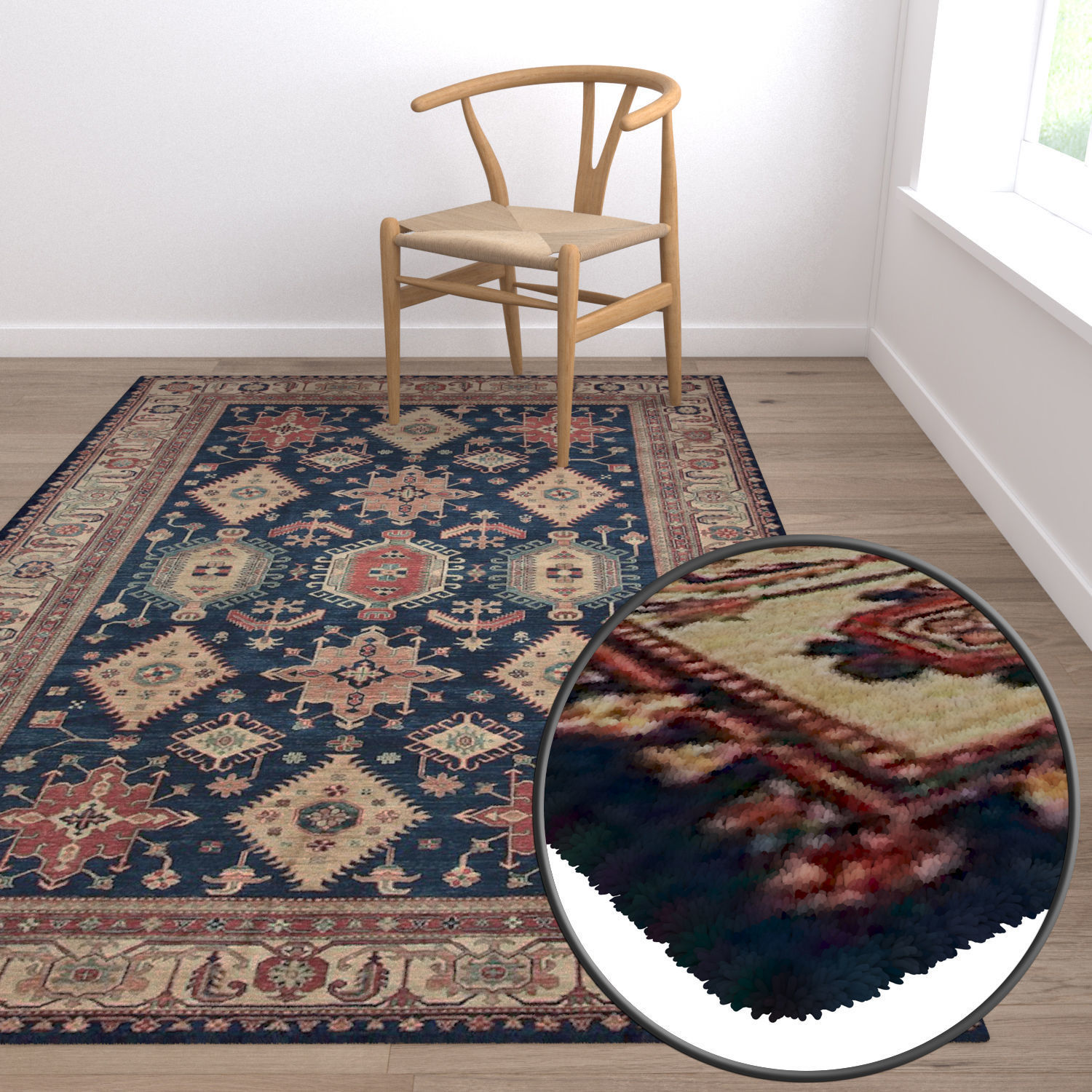 Rug Set 612 3D model_5