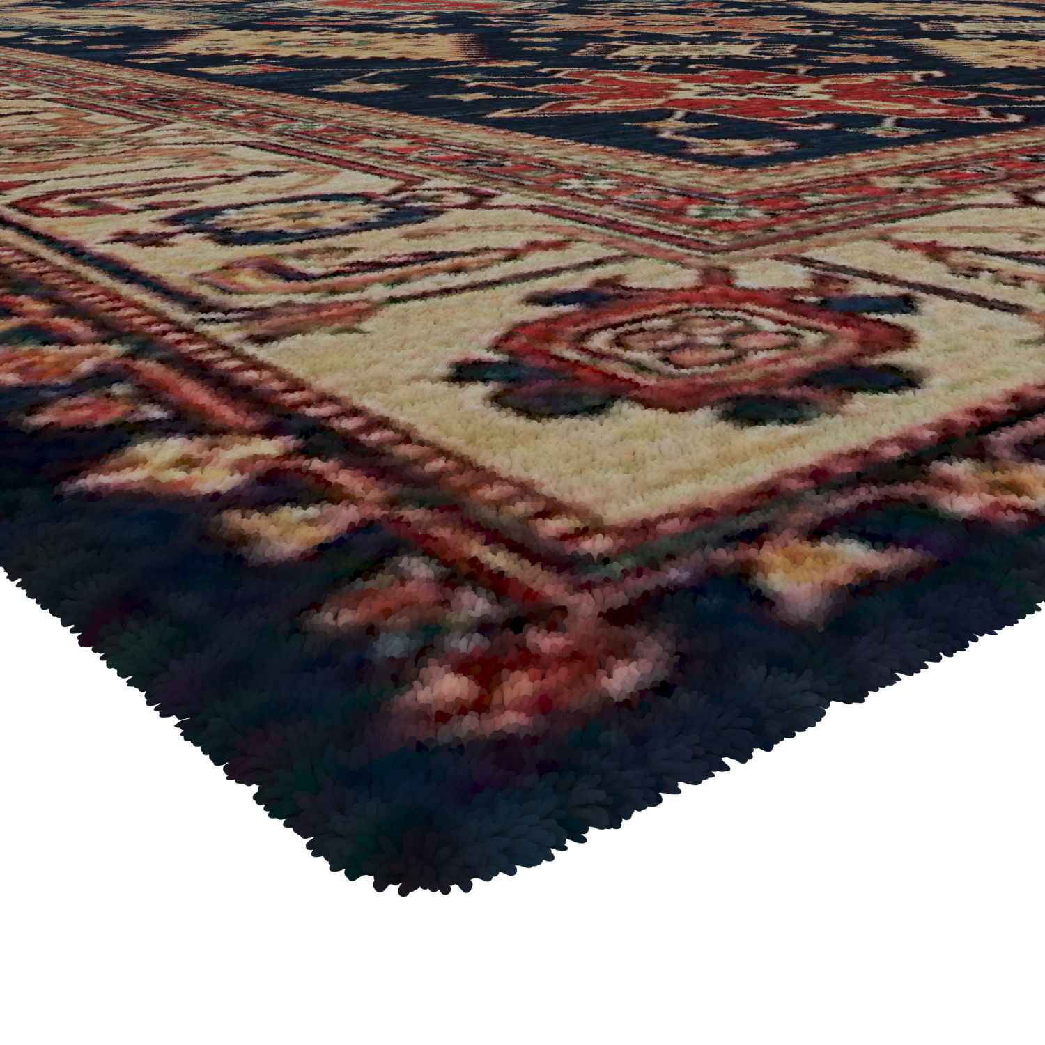 Rug Set 612 3D model_1