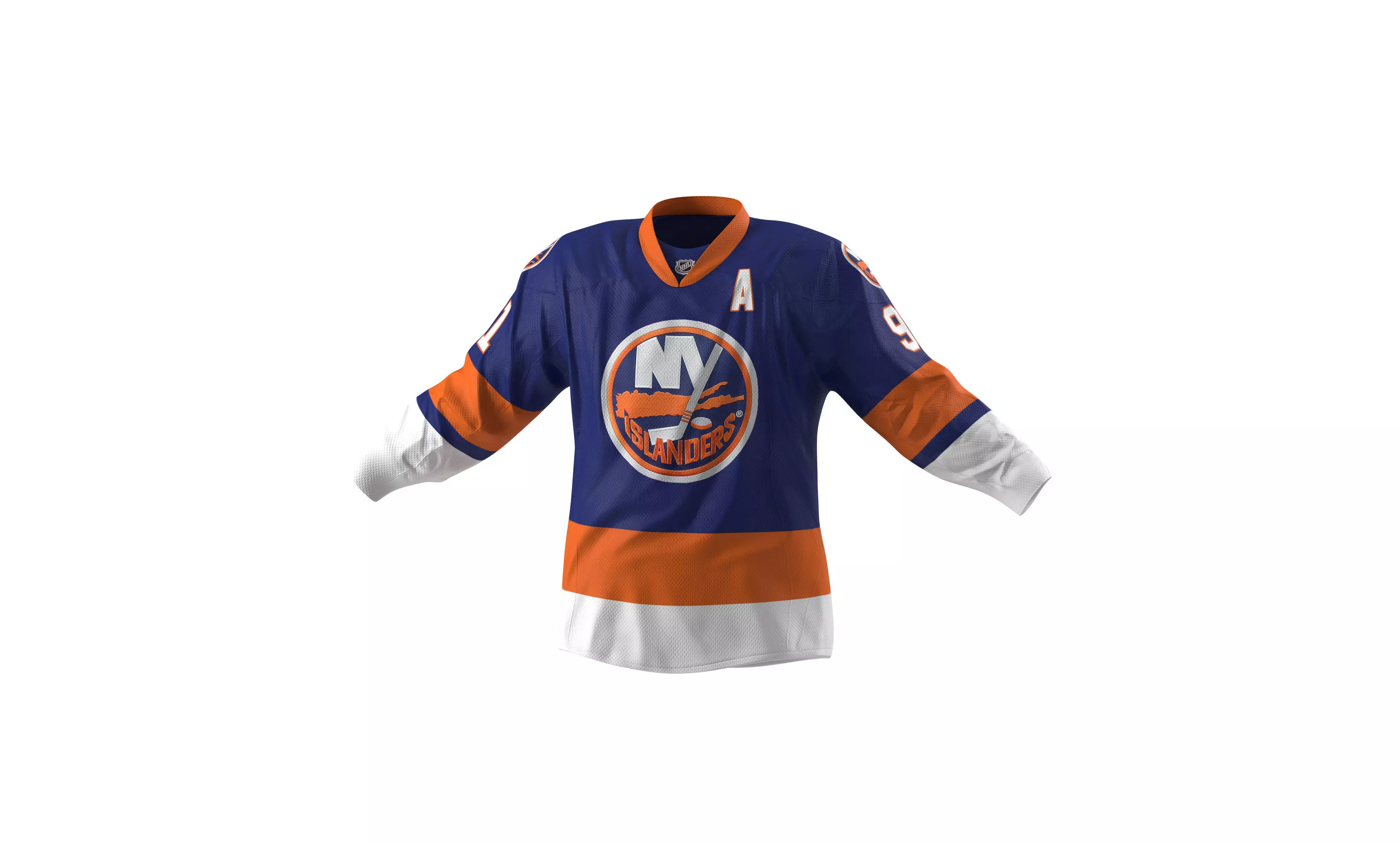 Hockey Jersey Islanders 3D model