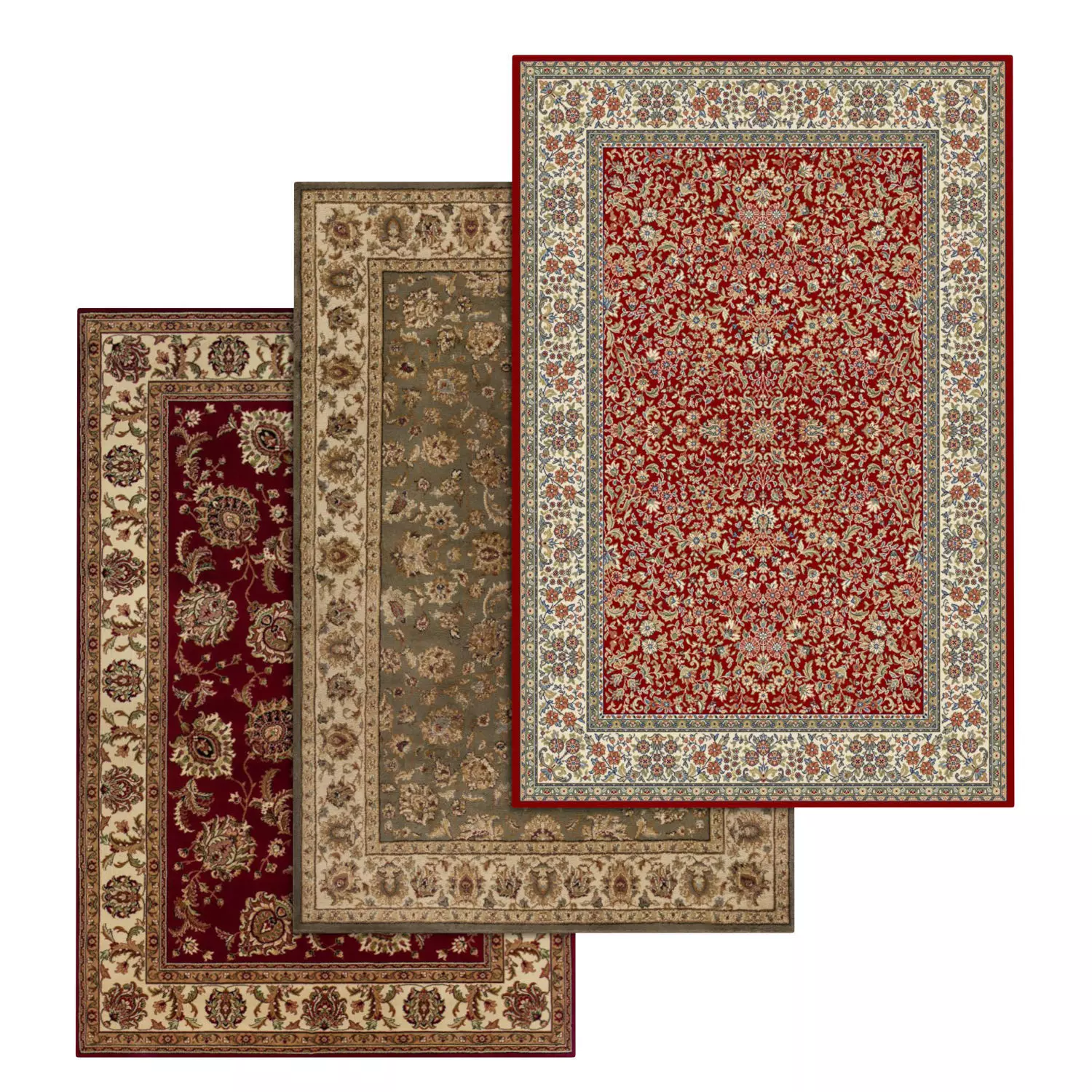 Rug Set 614 3D model_0