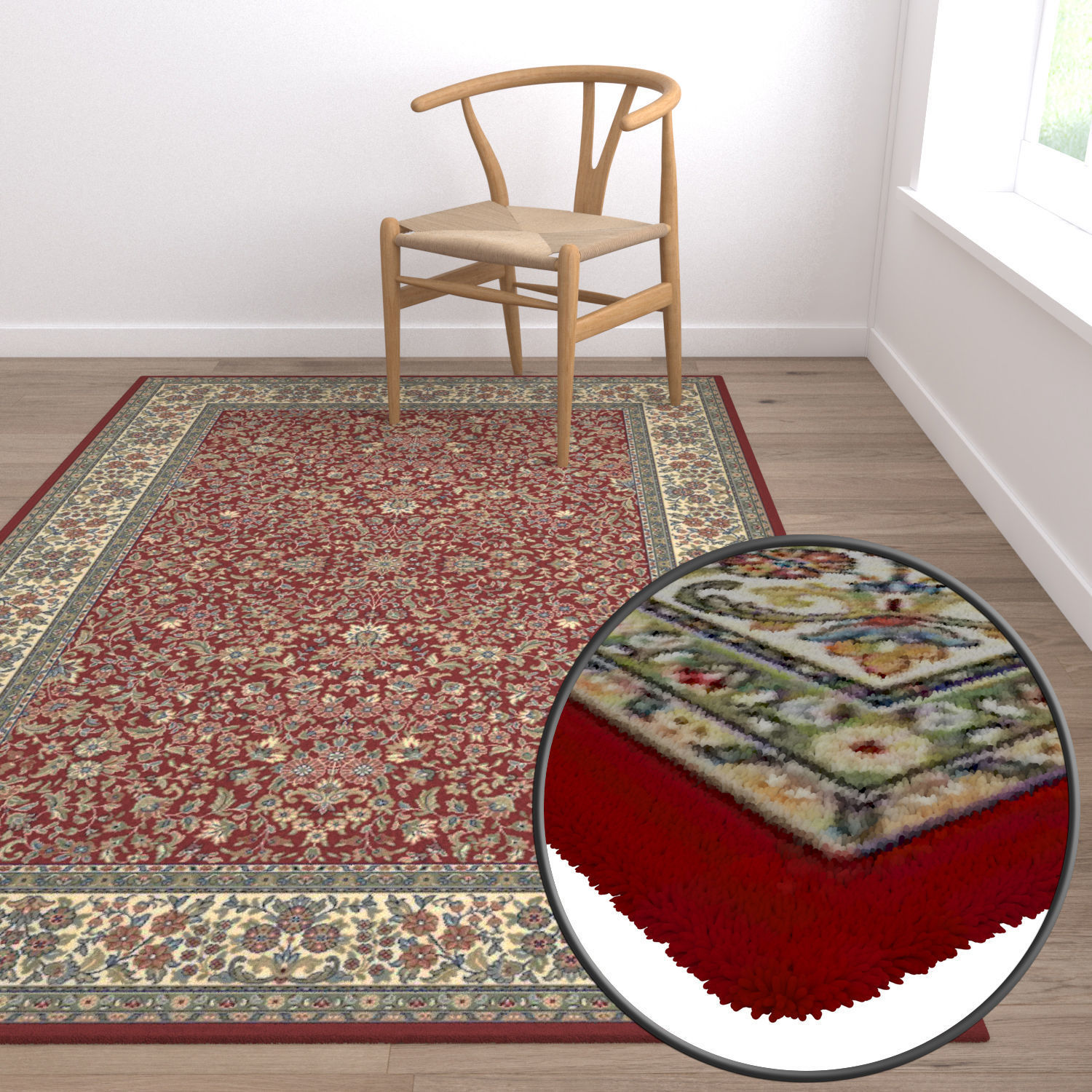 Rug Set 614 3D model_5