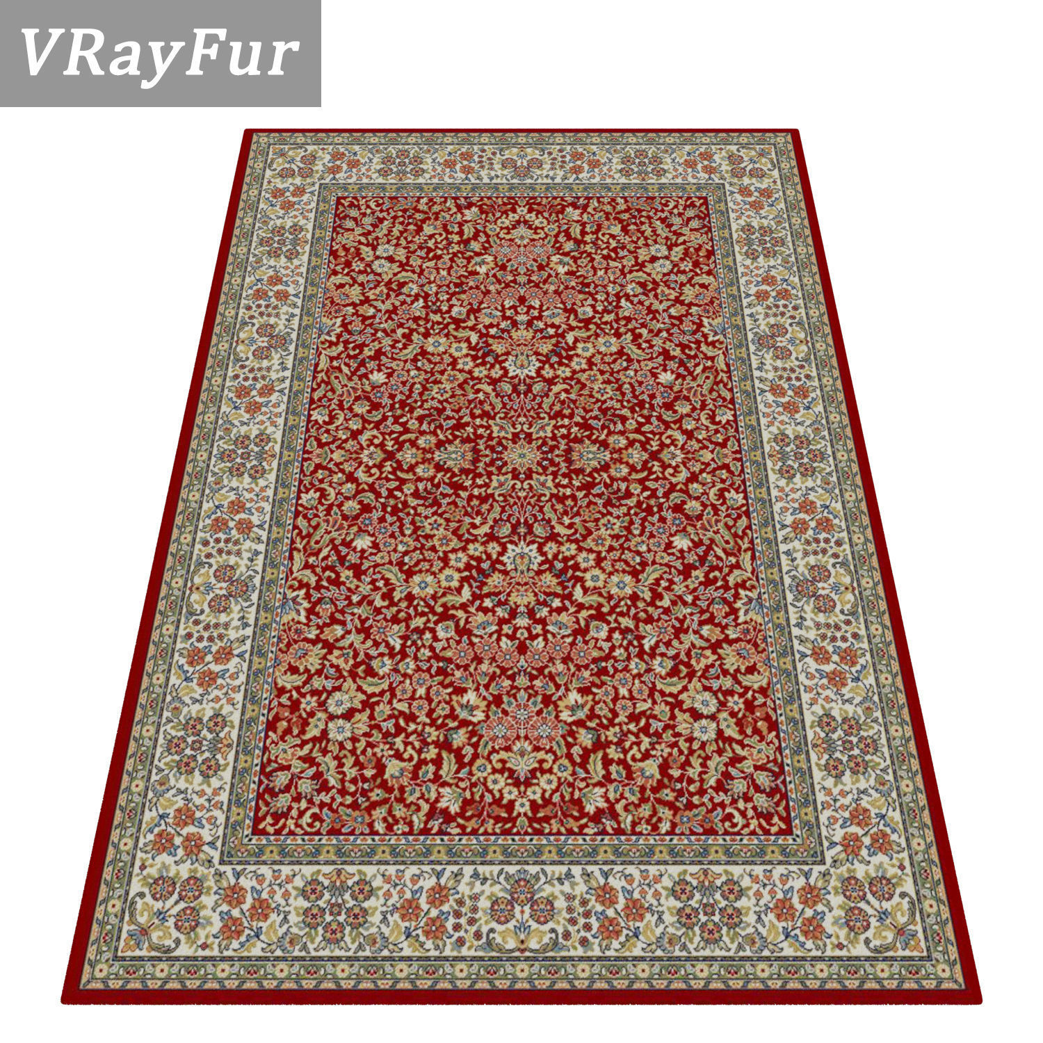 Rug Set 614 3D model_2