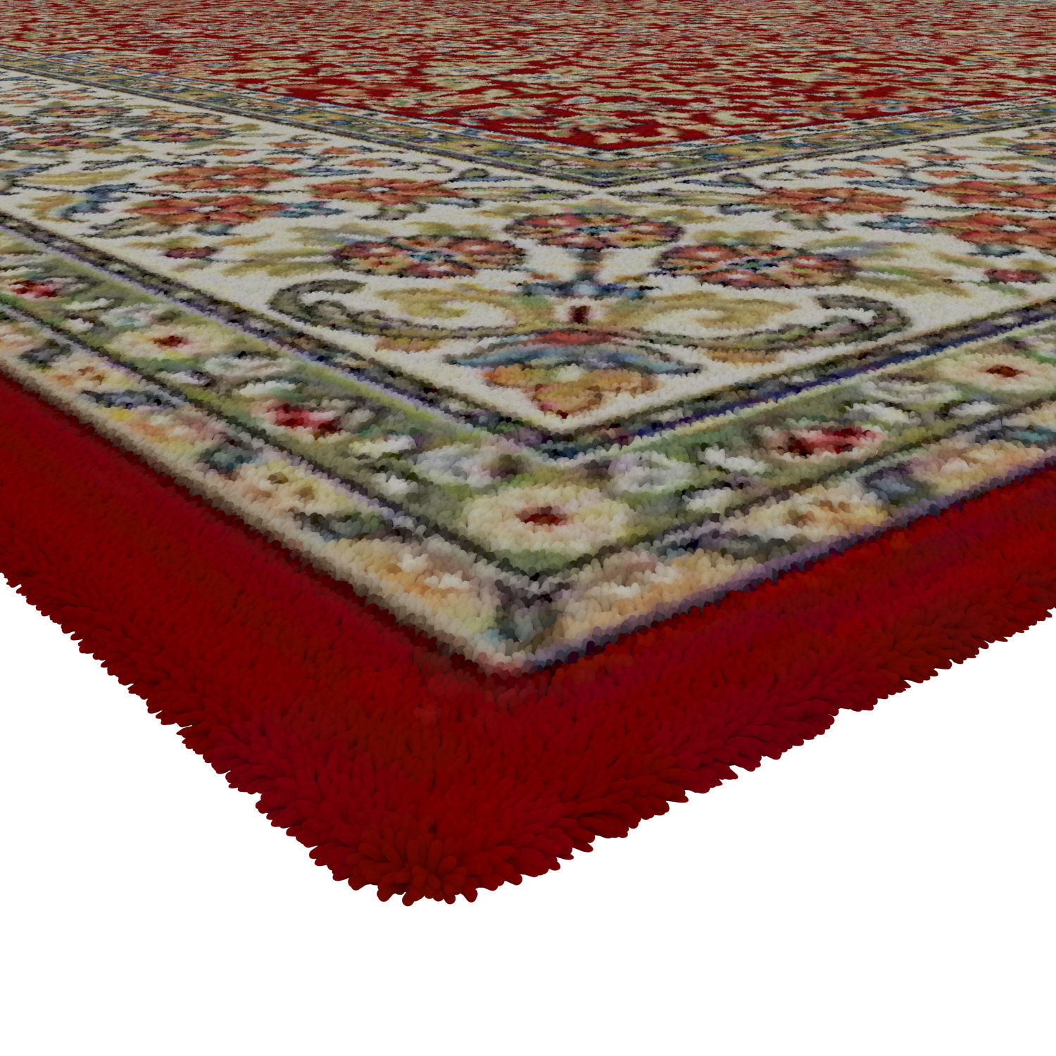 Rug Set 614 3D model_1
