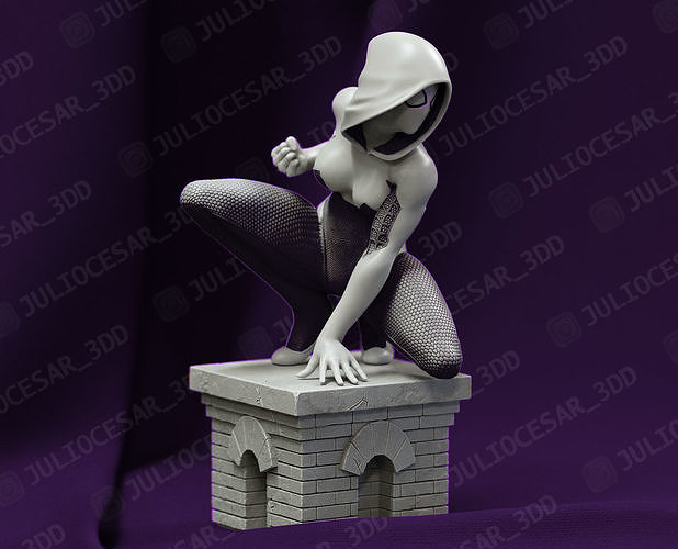 Spider Gwen 3D print model