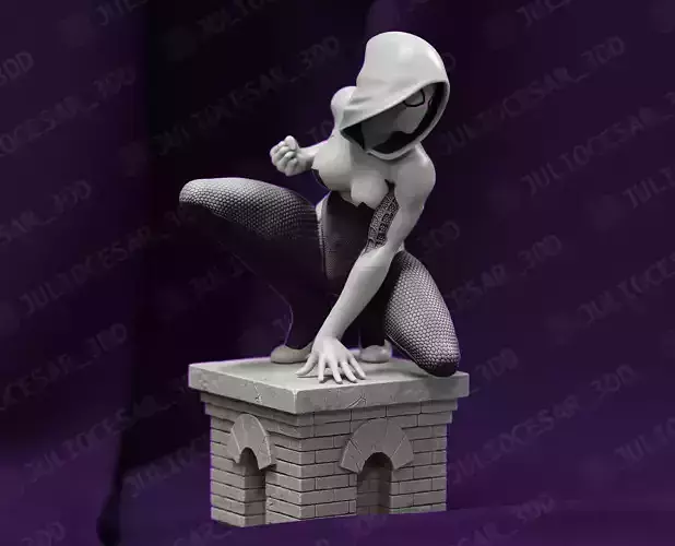 Spider Gwen 3D print model
