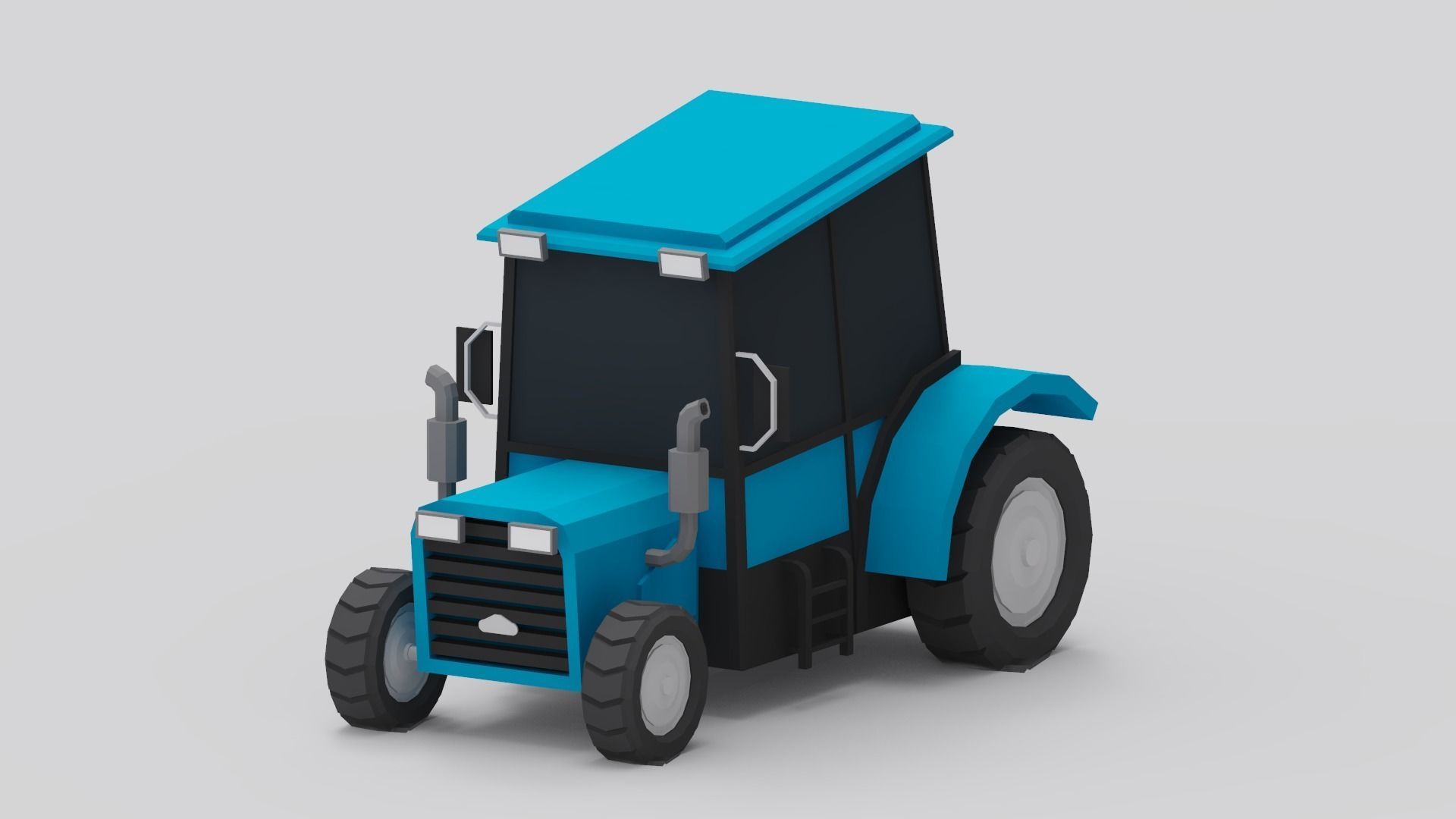 Farm Pack - 54 Assets Low-poly 3D model_37