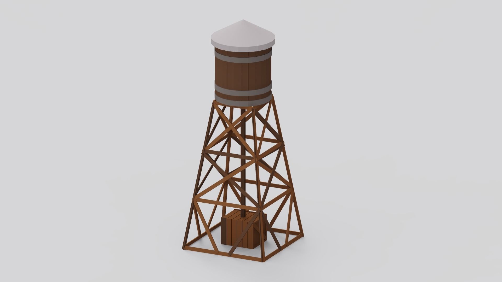 Farm Pack - 54 Assets Low-poly 3D model_12