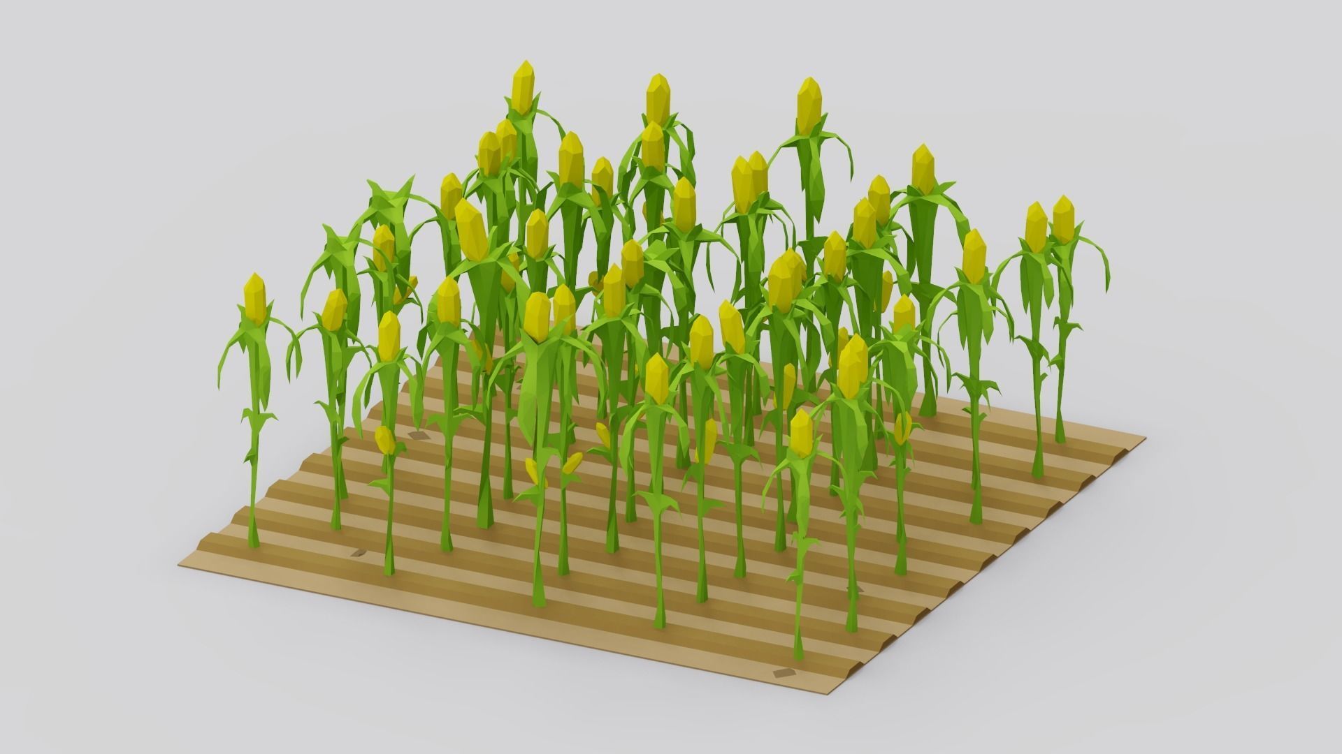Farm Pack - 54 Assets Low-poly 3D model_24