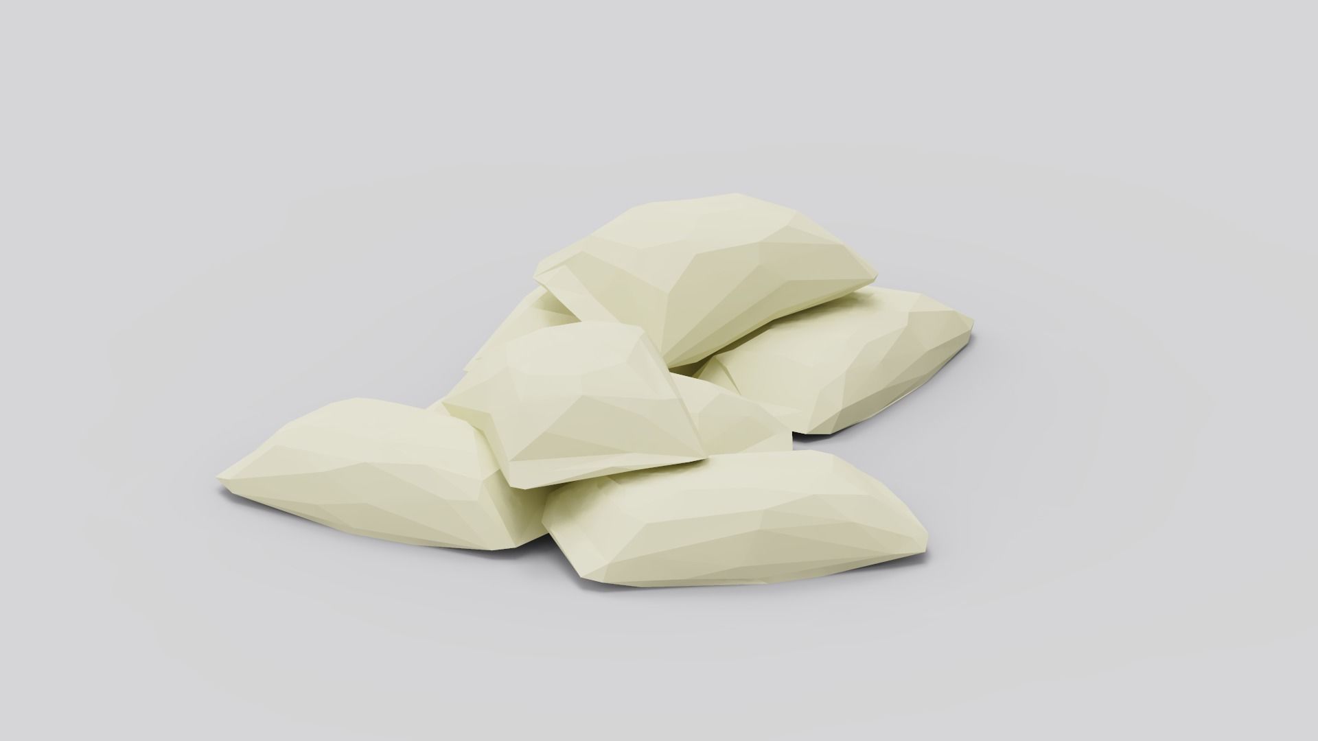 Farm Pack - 54 Assets Low-poly 3D model_10