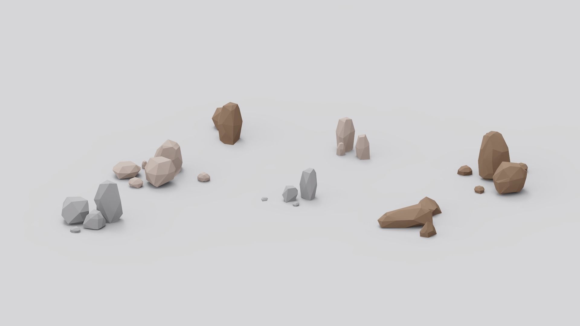 Farm Pack - 54 Assets Low-poly 3D model_15