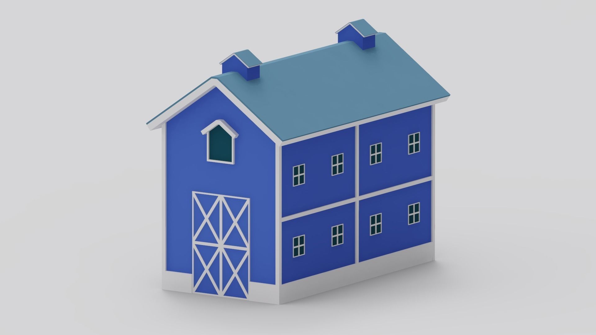 Farm Pack - 54 Assets Low-poly 3D model_48