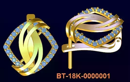 25 models diamond-gem earrings-3