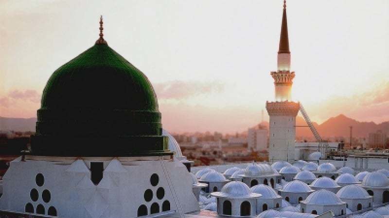 Green Dome of Madinah 3D print model_1